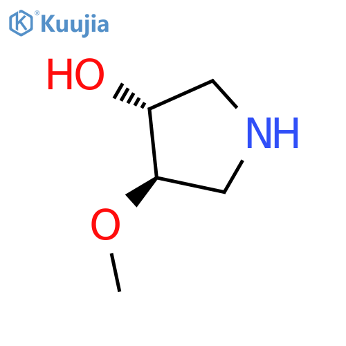 (3R,4R)-4-methoxypyrrolidin-3-ol structure