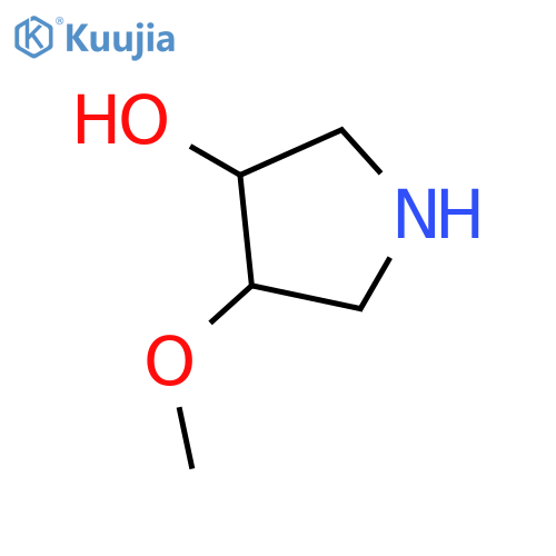trans-4-Methoxypyrrolidin-3-ol structure