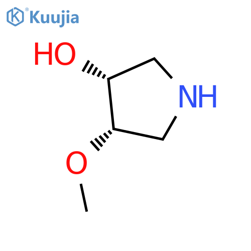 (3R,4S)-4-methoxypyrrolidin-3-ol structure