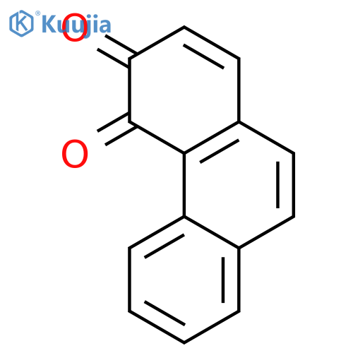 3,4-Phenanthrenedione structure
