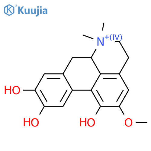 1,2,9,10-Tetrahydroxyaporphine; (±)-form, 2-Me ether, N-Me structure