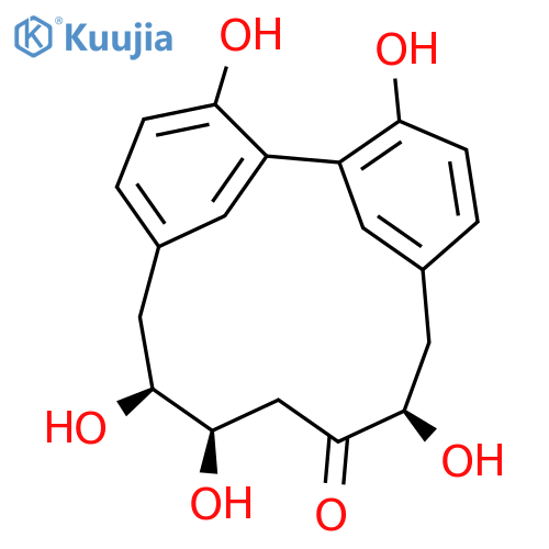 rel-(+)-(8R,11R,12S)-3,8,11,12,17-Pentahydroxytricyclo[12.3.1.12,6]nonadeca-1(18),2,4,6(19),14,16-hexaen-9-one structure