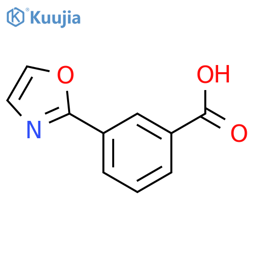 3-(Oxazol-2-yl)benzoic acid structure