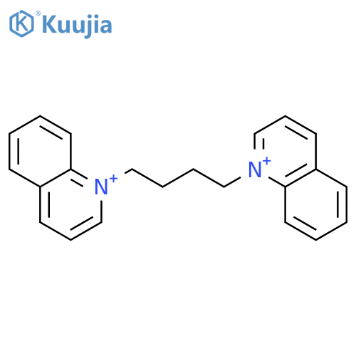 Quinolinium, 1,1'-(1,4-butanediyl)bis- structure