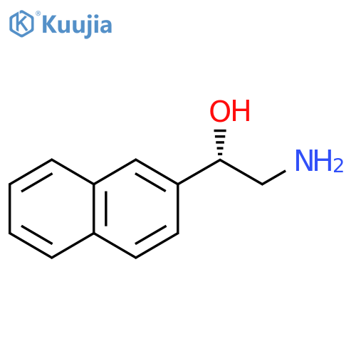 (1S)-2-amino-1-(naphthalen-2-yl)ethan-1-ol structure