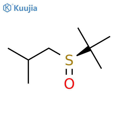 1-[(S)-tert-butylsulfinyl]-2-methylpropane structure
