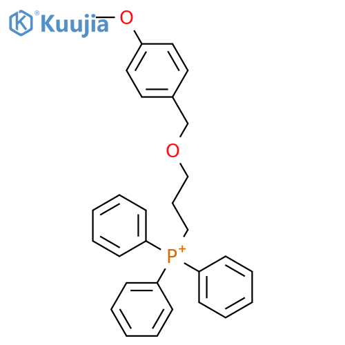 PHOSPHONIUM, [3-[(4-METHOXYPHENYL)METHOXY]PROPYL]TRIPHENYL- structure
