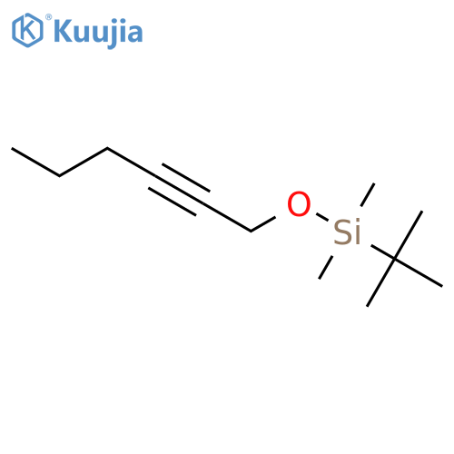 SILANE, (1,1-DIMETHYLETHYL)(2-HEXYNYLOXY)DIMETHYL- structure