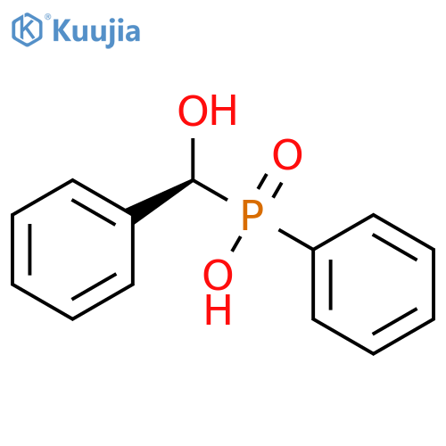 Phosphinic acid, [(S)-hydroxyphenylmethyl]phenyl- structure