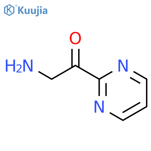 2-amino-1-(pyrimidin-2-yl)ethan-1-one structure