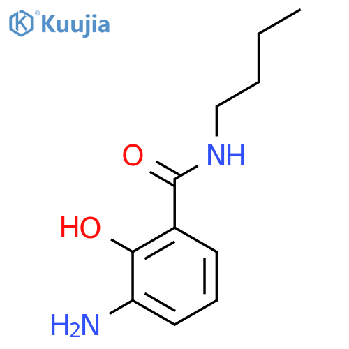 3-Amino-N-butyl-2-hydroxybenzamide structure