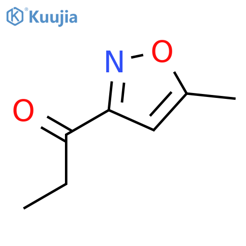 1-(5-methyl-1,2-oxazol-3-yl)propan-1-one structure