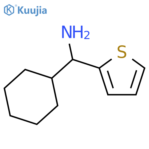 Cyclohexyl(thiophen-2-yl)methanamine structure