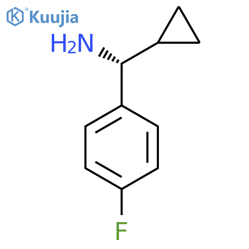(r)-cyclopropyl(4-fluorophenyl)methanamine hydrochloride structure