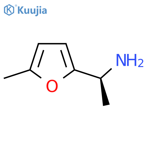 (1S)-1-(5-methylfuran-2-yl)ethan-1-amine structure