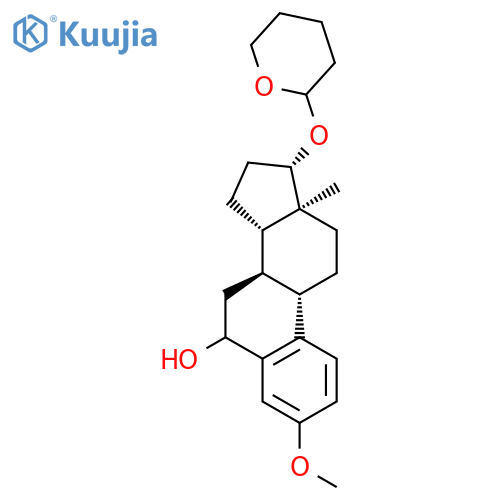 3-O-Methyl 6-Hydroxy-17b-estradiol 17-O-Tetrahydropyran structure