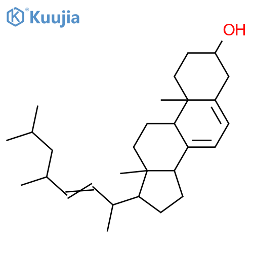 26,26-Dimethyl-27-norergosta-5,7,22-trien-3-ol; (3β,22E,24ξ)-form structure
