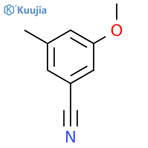 3-Methoxy-5-methylbenzonitrile structure
