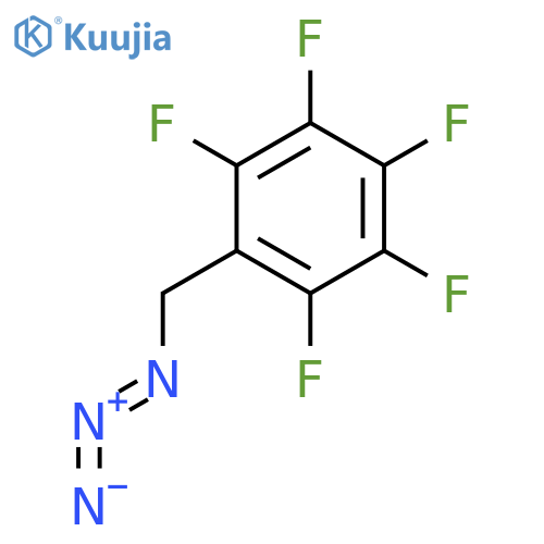 1-(azidomethyl)-2,3,4,5,6-pentafluorobenzene structure