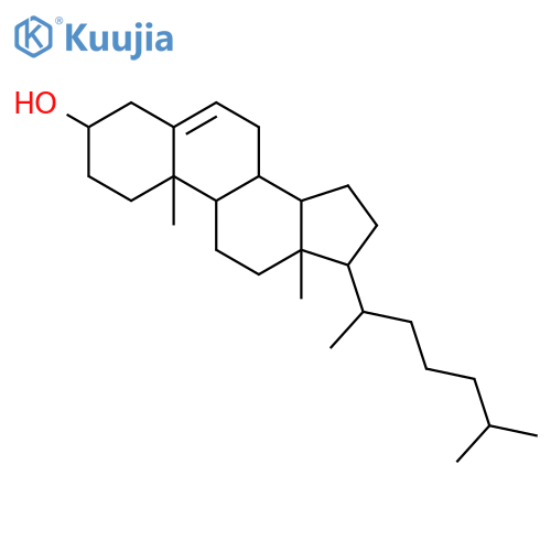 Cholest-5-en-3-ol, (3a)- structure