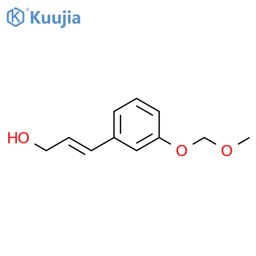 2-PROPEN-1-OL, 3-[3-(METHOXYMETHOXY)PHENYL]-, (2E)- structure