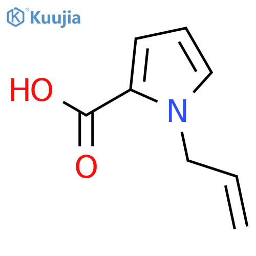 1-(prop-2-en-1-yl)-1H-pyrrole-2-carboxylic acid structure