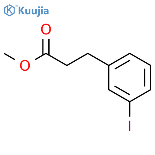 methyl 3-(3-iodophenyl)propanoate structure