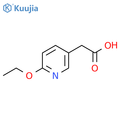 2-(6-Ethoxypyridin-3-yl)acetic acid structure
