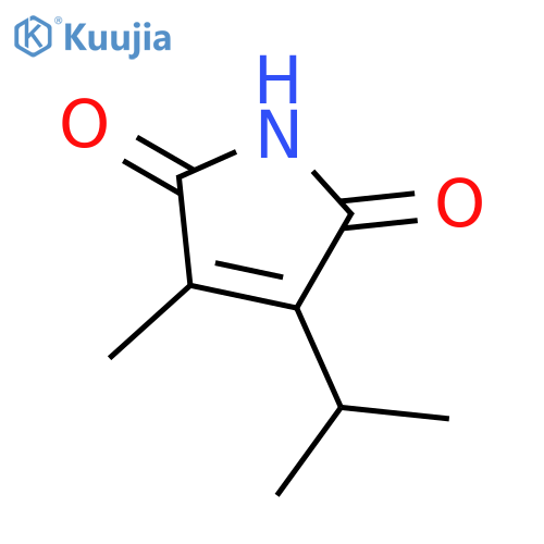 1H-Pyrrole-2,5-dione, 3-methyl-4-(1-methylethyl)- (9CI) structure