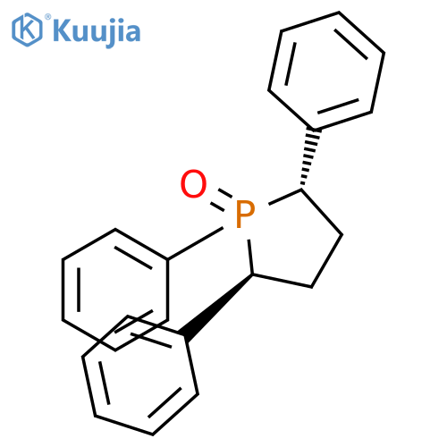Phospholane, 1,2,5-triphenyl-, 1-oxide, (2S,5S)- structure