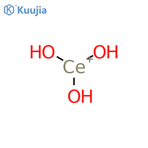 CERIUM(1+), TRIHYDROXY- structure