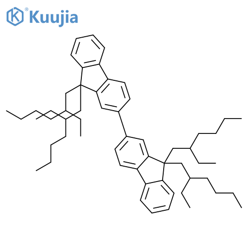 2,2'-BI-9H-FLUORENE, 9,9,9',9'-TETRAKIS(2-ETHYLHEXYL)- structure