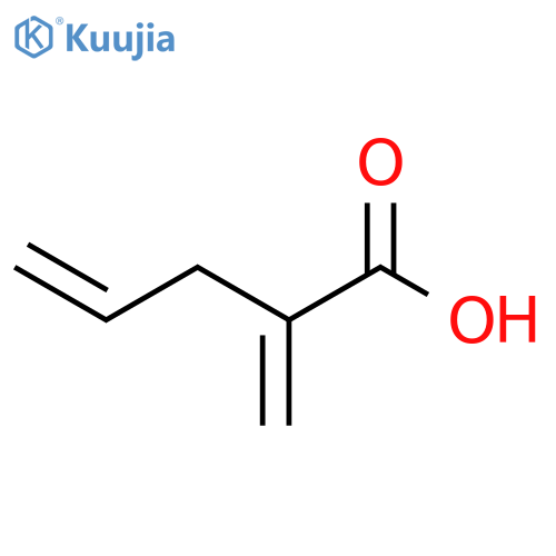 4-Pentenoic acid, 2-methylene- structure