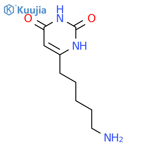 6-(5-Aminopentyl)pyrimidine-2,4(1H,3H)-dione structure