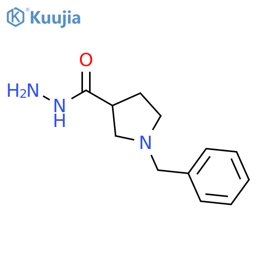 1-Benzyl-pyrrolidine-3-carboxylic Acid hydrazide structure