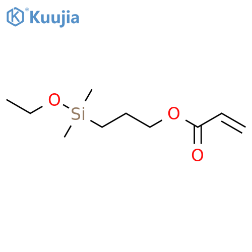 2-Propenoic acid, 3-(ethoxydimethylsilyl)propyl ester structure