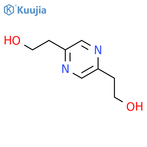 2,5-Pyrazinediethanol structure