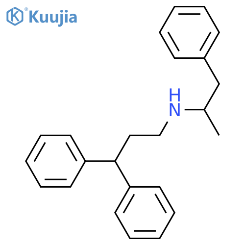 Benzenepropanamine, N-[(1S)-1-methyl-2-phenylethyl]-γ-phenyl- structure