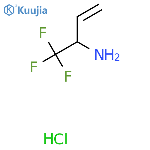 1,1,1-TRIFLUOROBUT-3-EN-2-AMINE HCl structure