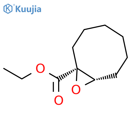 9-Oxabicyclo[6.1.0]nonane-1-carboxylic acid, ethyl ester, (1R,8S)-rel- structure