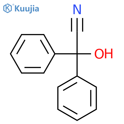 Benzophenoncyanhydrin structure