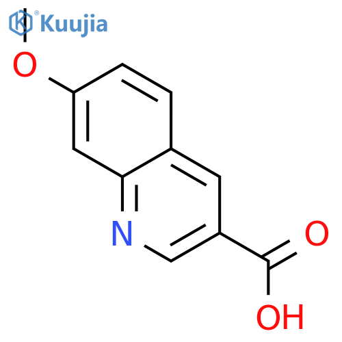 7-methoxyquinoline-3-carboxylic acid structure