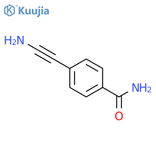 Benzamide, 4-(aminoethynyl)- (9CI) structure
