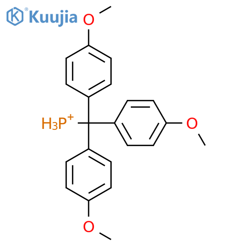 Phosphonium, tris(4-methoxyphenyl)methyl- structure