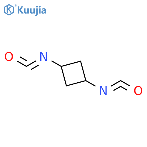 Cyclobutane, 1,3-diisocyanato- structure