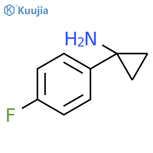 1-(4-Fluorophenyl)cyclopropanamine structure