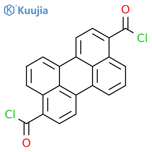 3,9-Perylenebiscarbonyl chloride structure