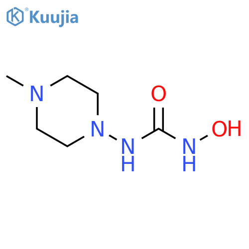 Urea, N-hydroxy-N-(4-methyl-1-piperazinyl)- (9CI) structure