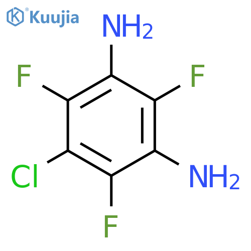 1,3-Benzenediamine, 5-chloro-2,4,6-trifluoro- structure