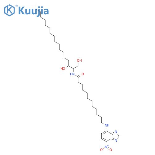 N-(NBD-Aminolauroyl)safingol structure
